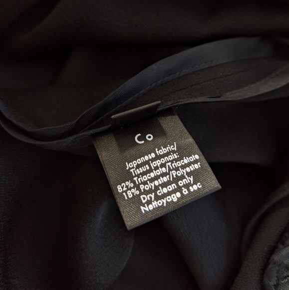 CO One-Shoulder Maxi Dress, Black, M - Picture 6 of 8